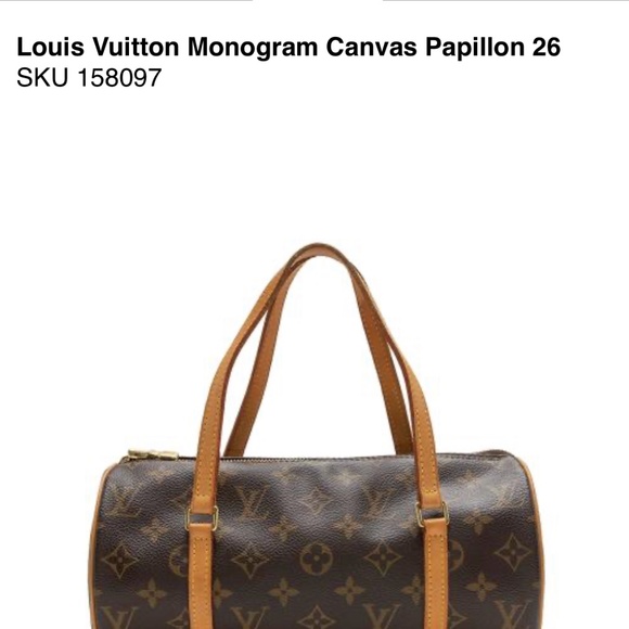 Like New Louis Vuitton Papillon 26 - Picture 1 of 8
